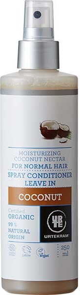 Kokosnuss-Haarspülung im Spray BIO 250 ml URTEKRAM