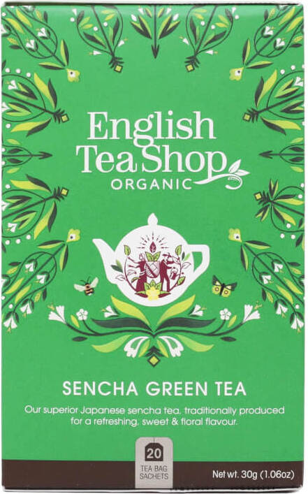 Sencha grüner Tee 20x1,5 g BIO 30 g ENGLISH TEA SHOP Hauptbild