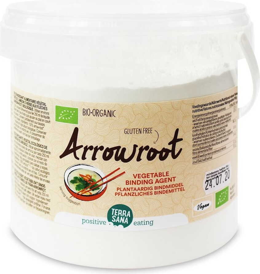 Maranta - glutenfreie Wurzelstärke BIO 800 g - HORECA (TERRASANA)