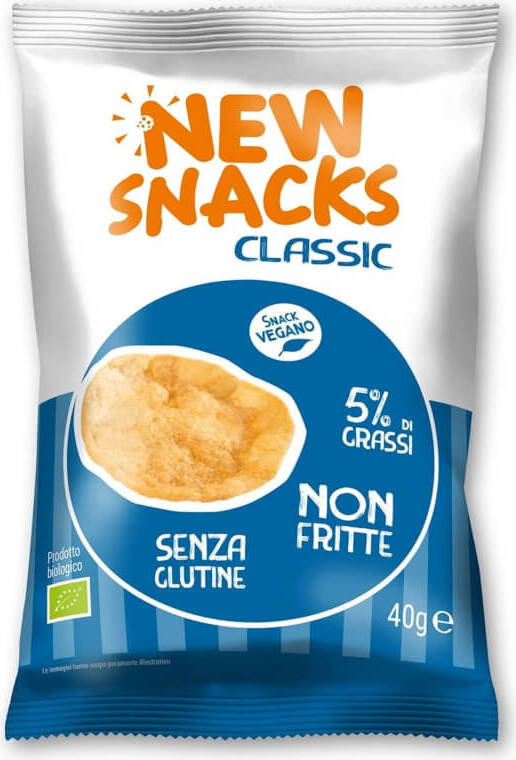 Bio glutenfreie Kartoffelpuffer von NEW SNACKS, 40 g, frisch gebratene Kartoffelpfannkuchen auf einem Teller.