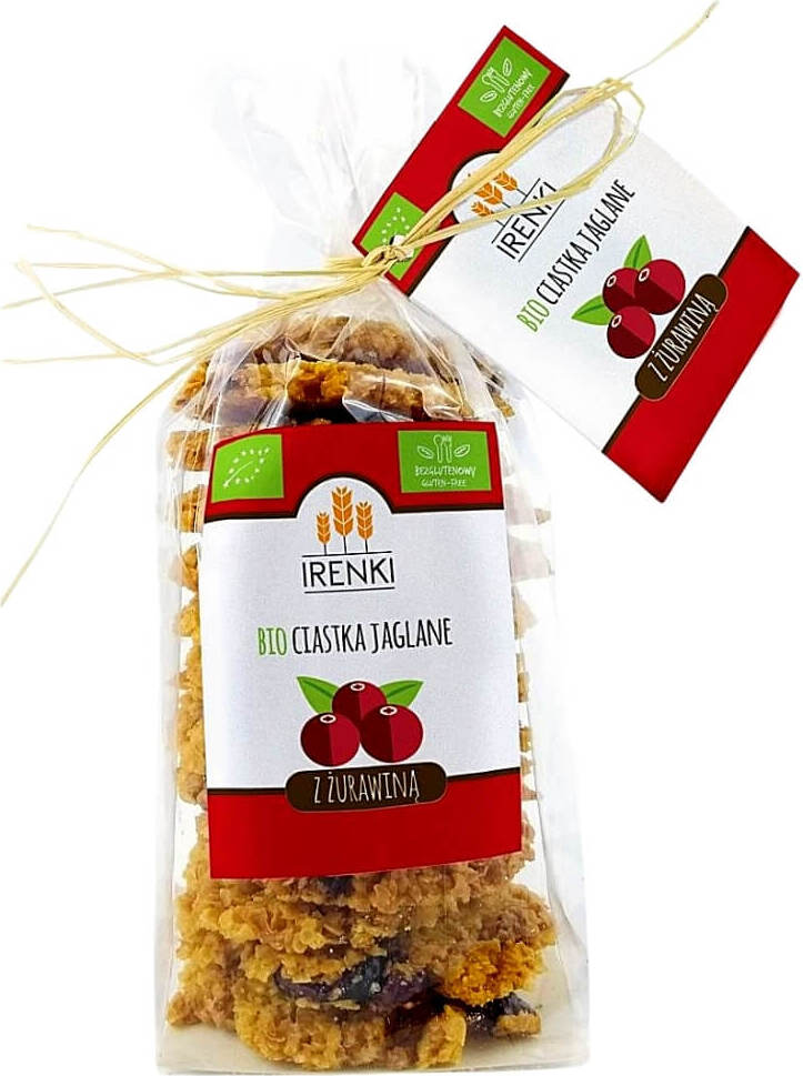 Hirsekekse mit Cranberry glutenfrei BIO 150 g - IRENKI 主图
