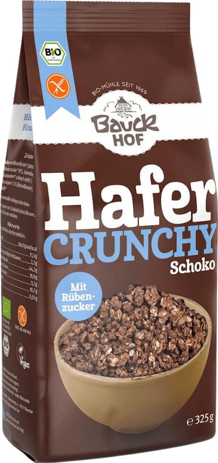 Glutenfreier Hafer Knusper Kakao BIO 325 g - BAUCK HOF Hauptbild