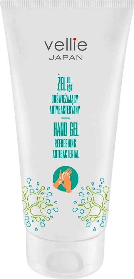 Erfrischendes antibakterielles Handgel von EKOWITAL in 50 ml Flasche, ideal für hygienische Handdesinfektion.
