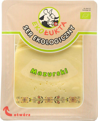 Masurischer Labkäse, Scheiben BIO 125 g - ECO ŁUKTA