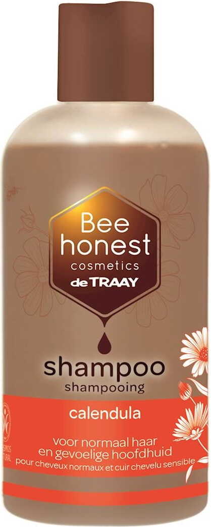 Shampoo für normales Haar und empfindliche Kopfhaut, Calendula eco 250 ml - BEE HONEST