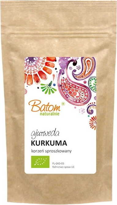 Kurkuma gemahlen BIO 300 g - BATOM