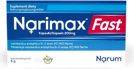 Narimax schnell schnell - metabiotisches Narine 200 MG 30 Kapseln NARUM