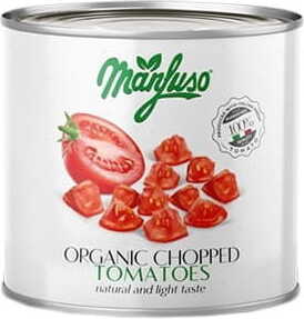 Geschnittene Tomaten BIO 25 kg MANFUSO