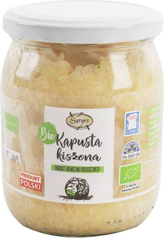 Sauerkraut BIO 450 g SĄTYRZ मुख्य छवि
