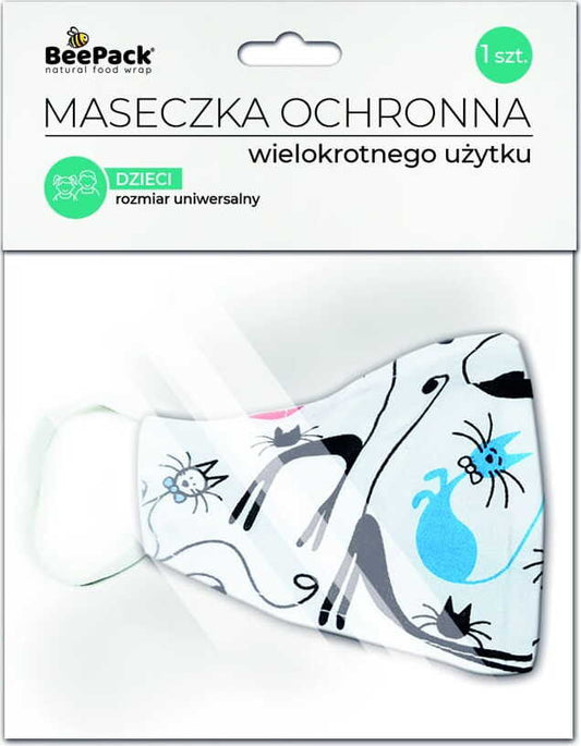 Kinderprofilmaske BEEPACK Katzen