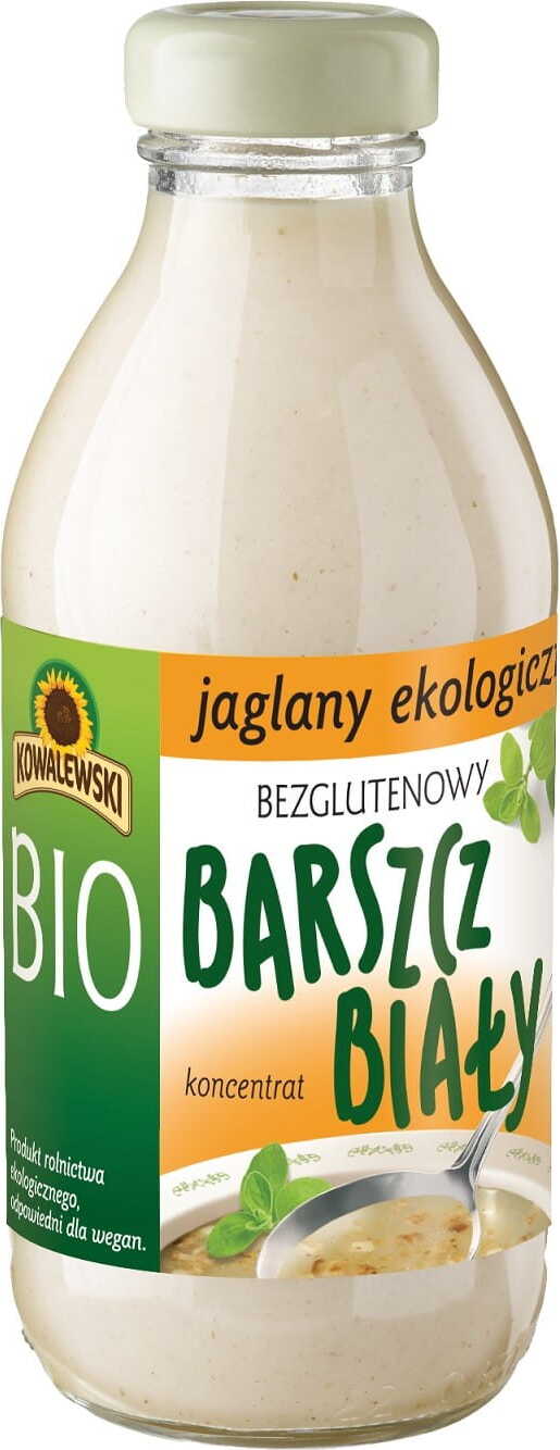 Hirse weißer Borschtsch, glutenfreies Konzentrat BIO 320 ml - KOWALEWSKI Hover Image