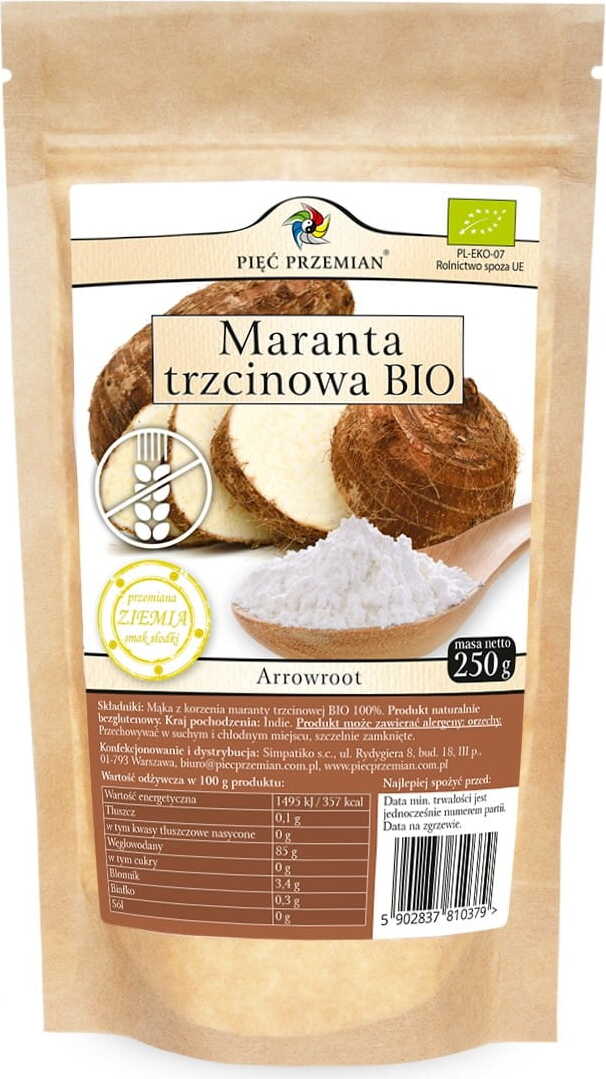 Maranta Schilf glutenfrei BIO 250 g - FÜNF ÄNDERUNGEN