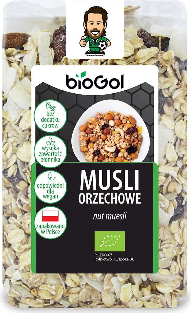 Erdnussmüsli BIO 300 g - BIOGOL Huvudsaklig produktbild