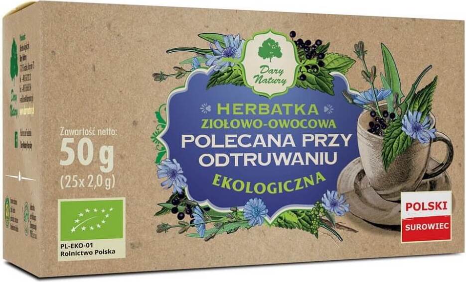 Empfohlen zum Entgiften BIO (25 x 2 g) - GESCHENKE DER NATUR Imagine principală a produsului