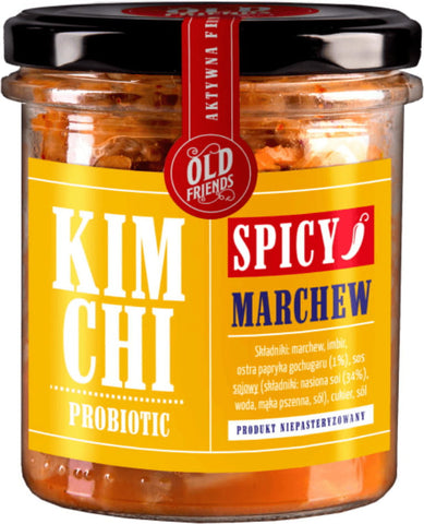 Kimchi würzige Karotten 300 g ALTE FREUNDE