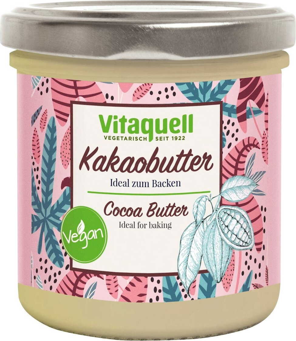 Kakaobutter BIO 120 g - VITAQUELL