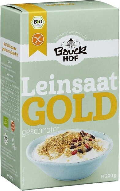 Goldlein gemahlen glutenfrei BIO 200 g - BAUCK HOF Hauptbild