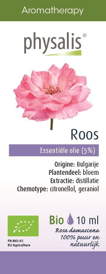 Ätherisches Öl Damaszener Rose (roos) BIO 10 ml - PHYSALIS Hover Image