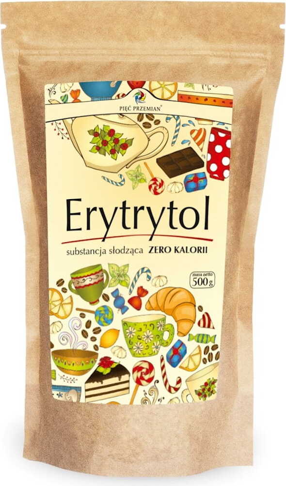 Erythrit (Papiertüte) 500 g - FÜNF ÄNDERUNGEN