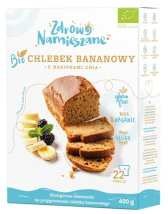 BIO Bananenbrot mit Chia 400g GESUND GEMISCHT