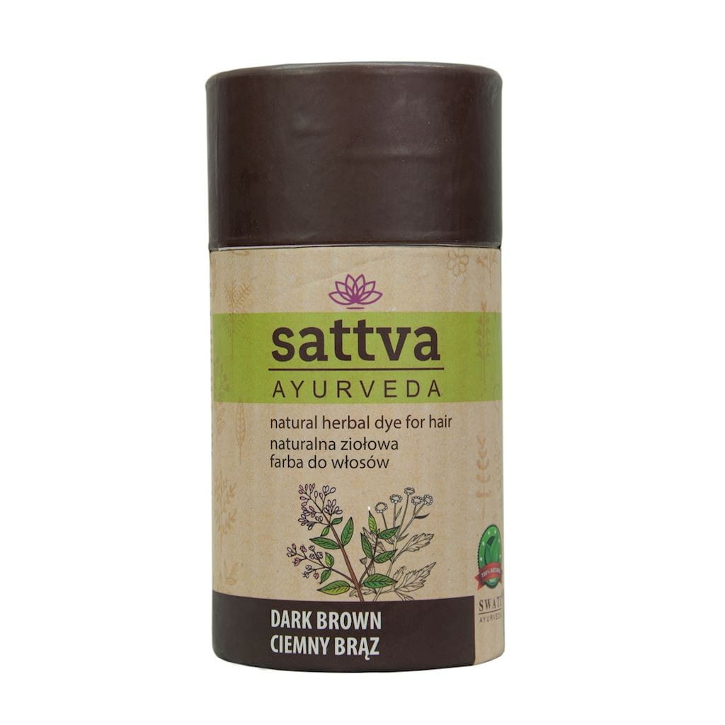 Henna dunkelbraun 150 g - SATTVA