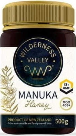 Manukahonig UMF 13 + MGO 406 + 500 g WILDERNESS VALLEY LTD