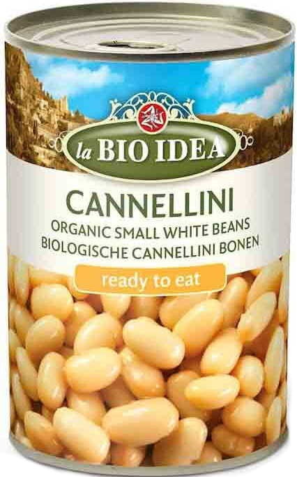 Kleine weiße Bohnen (Dose) BIO 400 g - LA BIO IDEA