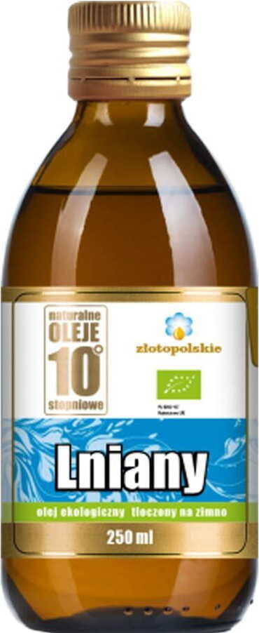 Kaltgepresstes Leinöl BIO 250 ml - POLISH GOLD Imagem principal do produto