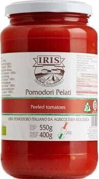 Tomaten pelati BIO 550 g IRIS