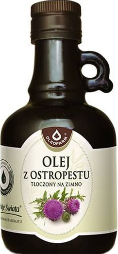Kaltgepresstes Mariendistelöl von OLEOFARM in 250ml Flasche, hochwertiges Öl aus den Ölen der Welt