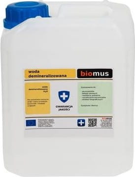 Demineralisiertes Wasser 5l BIOMUS
