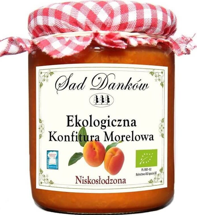 Aprikosenmarmelade, zuckerarm BIO 260 g - SAD DANKÓW Hauptbild