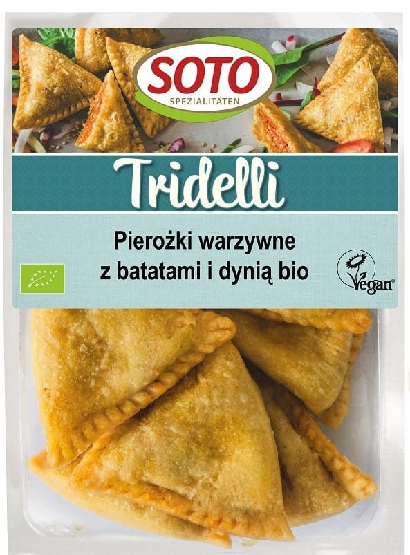 Tridelli vegane Gemüseknödel mit Süßkartoffeln und Kürbis BIO 180 g SOTO