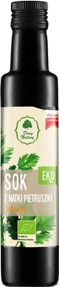 Petersiliensaft BIO 250 ml - GESCHENKE DER NATUR Hlavný obrázok produktu