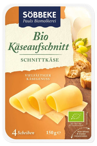 Käsemischung in Scheiben 45% Fett BIO 150 g - SOBBEKE