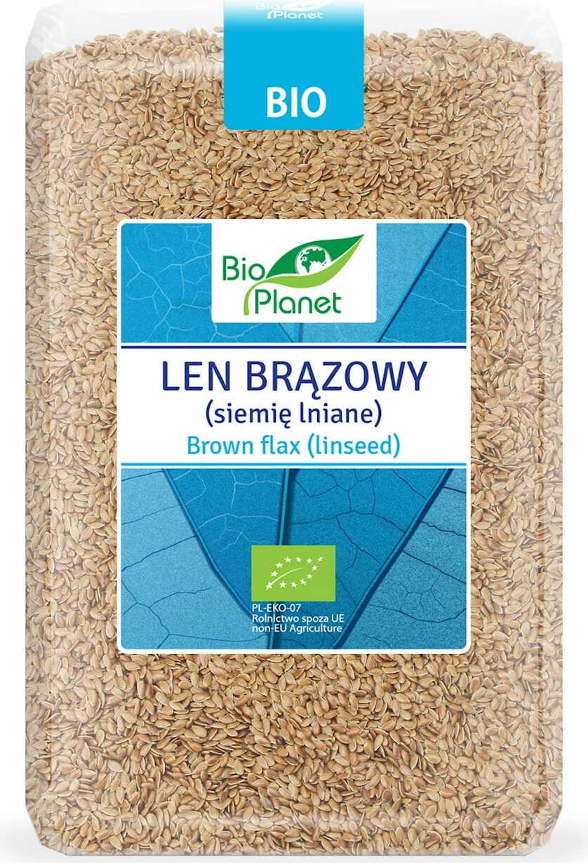 Brauner Flachs (Leinsamen) BIO 2 kg - BIO PLANET Hauptbild