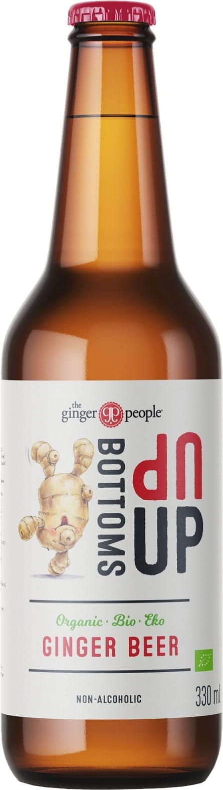 Ingwer alkoholfreies glutenfreies Bier BIO 330 ml - GINGER PEOPLE Image principale du produit