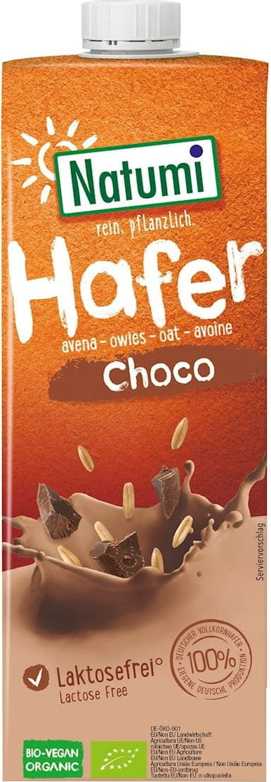 Haferdrink - Kakao BIO 1000 ml - NATUMI Main image