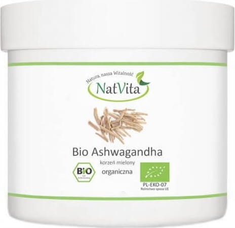 Ashwagandha BIO Wurzel, gemahlen 250 g NATVITA