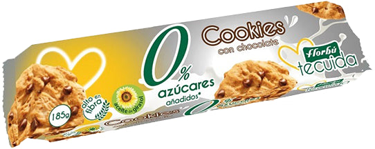 Chocolate Chip Cookies ohne Zuckerzusatz 185 g FLORBU