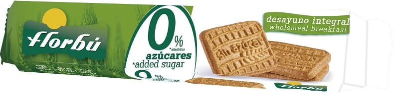 Kekse ohne Zuckerzusatz desayuno integral 160 g FLORBU मुख्य छवि