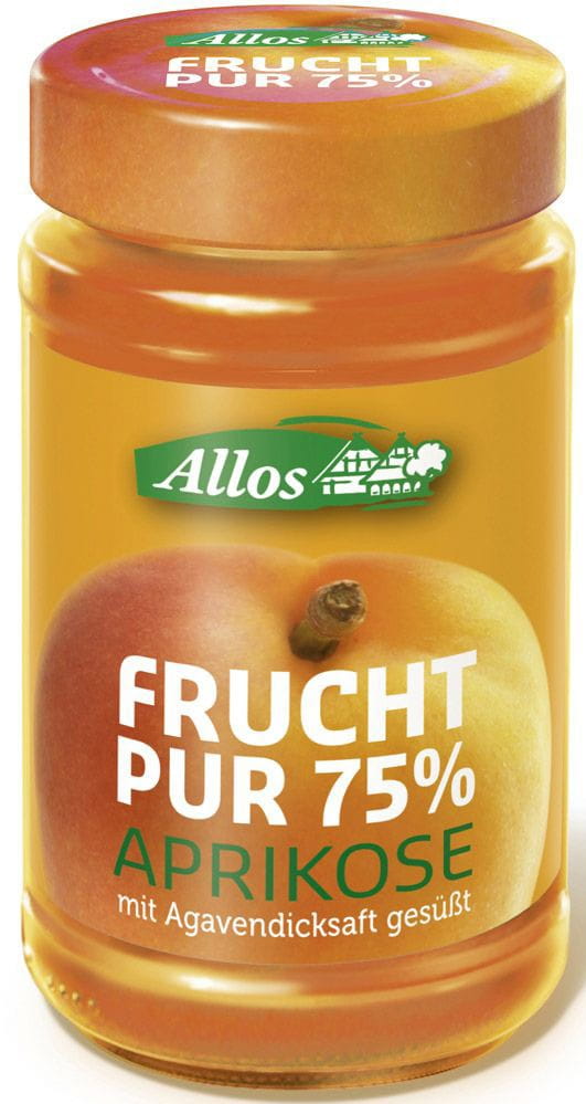 Aprikosenmousse (75% Frucht) BIO 250 g - ALLOS Hauptbild