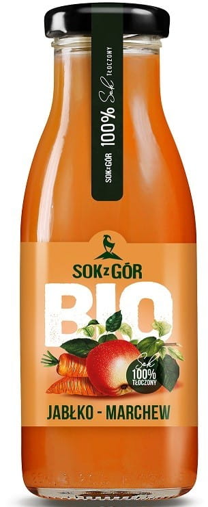 Apfelsaft - Karotten BIO 250 ml - SAFT AUS DEN BERGEN