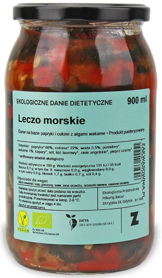 Aluminiumdose mit 900 ml Bio-Meerbehandlung von ZAKWASOWNIA, natürliche Meeresaromen, innovative Diätpflege, gesundheitsfördernd
