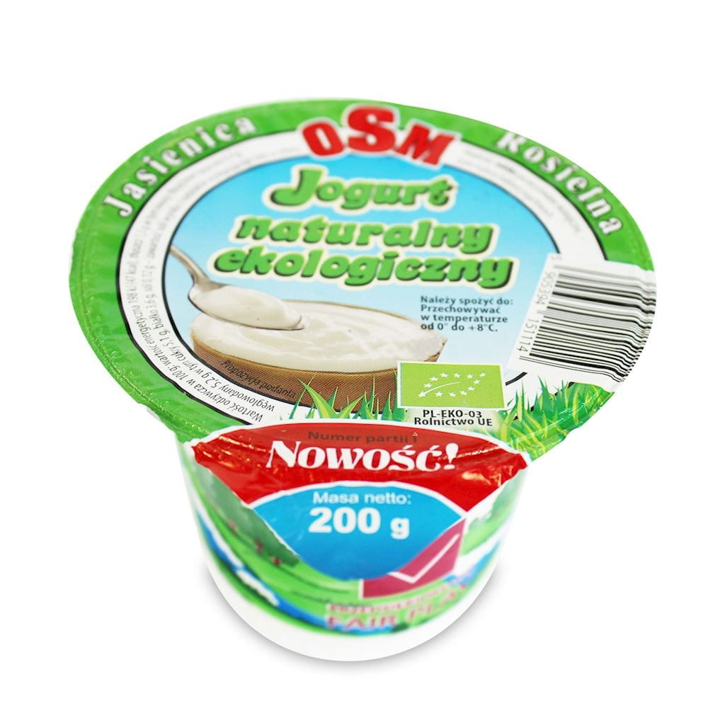 Naturjoghurt BIO 200 g - JASIENICA
