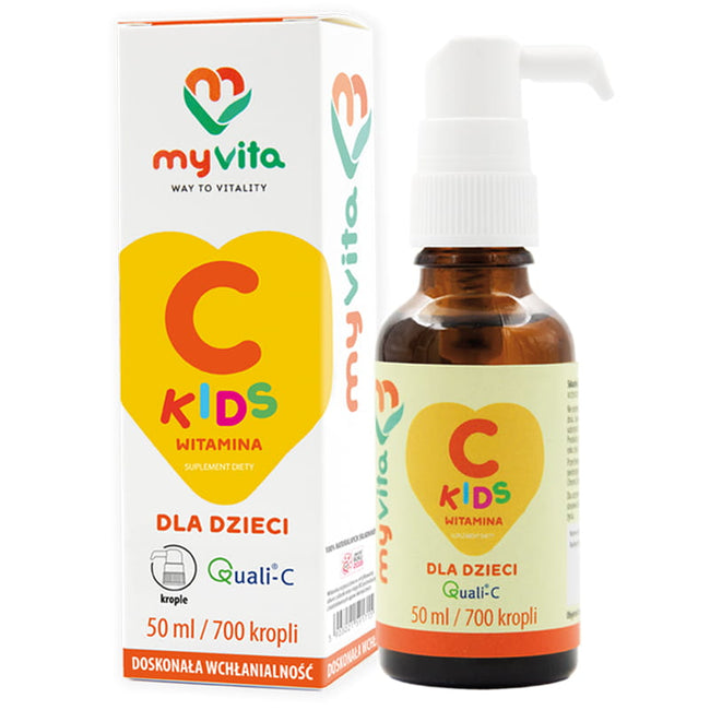 Vitamin C Kinder quali - C Tropfen 50 ml MYVITA Hover Image