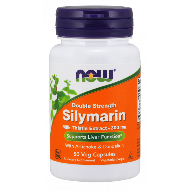 Silymarin Silymarin aus Mariendistel Löwenzahnwurzel Löwenzahnartischocke 50 Kapseln NOW FOODS Κύρια εικόνα προϊόντος