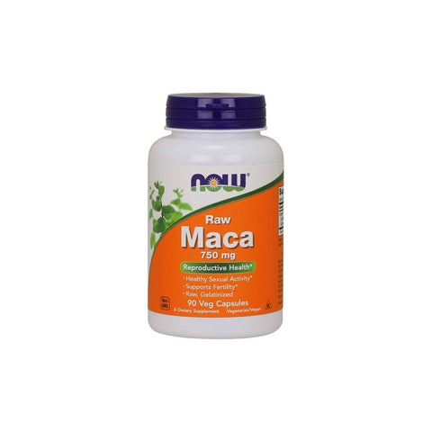 Maca-Wurzel 750 MG Extrakt 6:1 90 Kapseln NOW FOODS