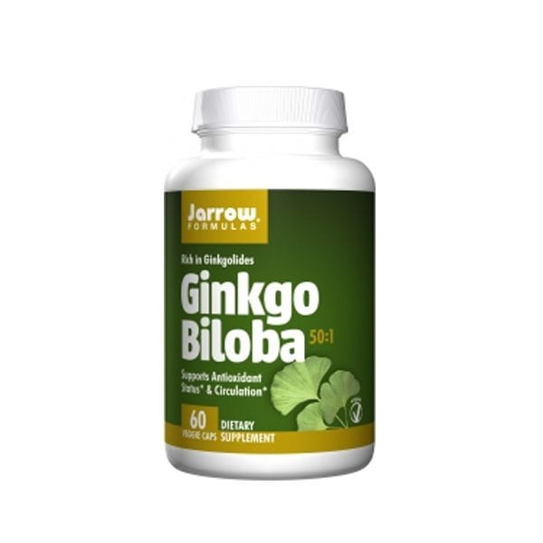 Ginkgo biloba Japanischer Ginkgo 60 Kapseln JARROW FORMELS