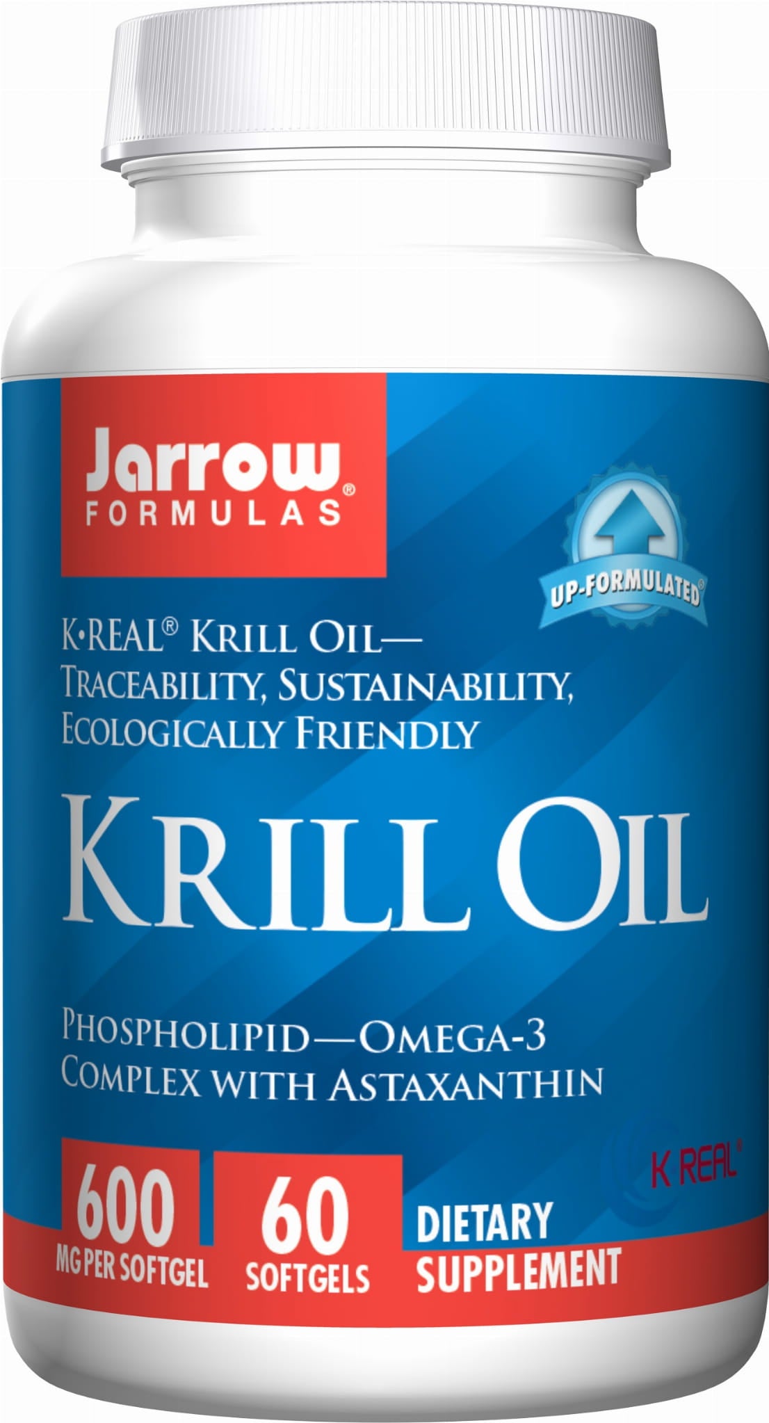 Krillöl 600 MG 60 Kapseln JARROW-FORMELN